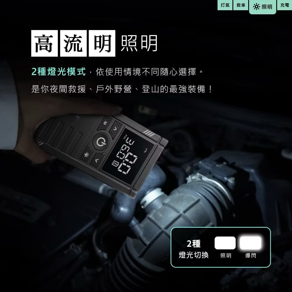 Bộ cứu hộ ô tô đa năng Philo 4 trong1 5